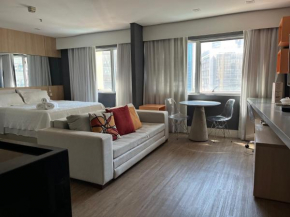Quarto de hotel em frente ao Shopping Vila Olimpia